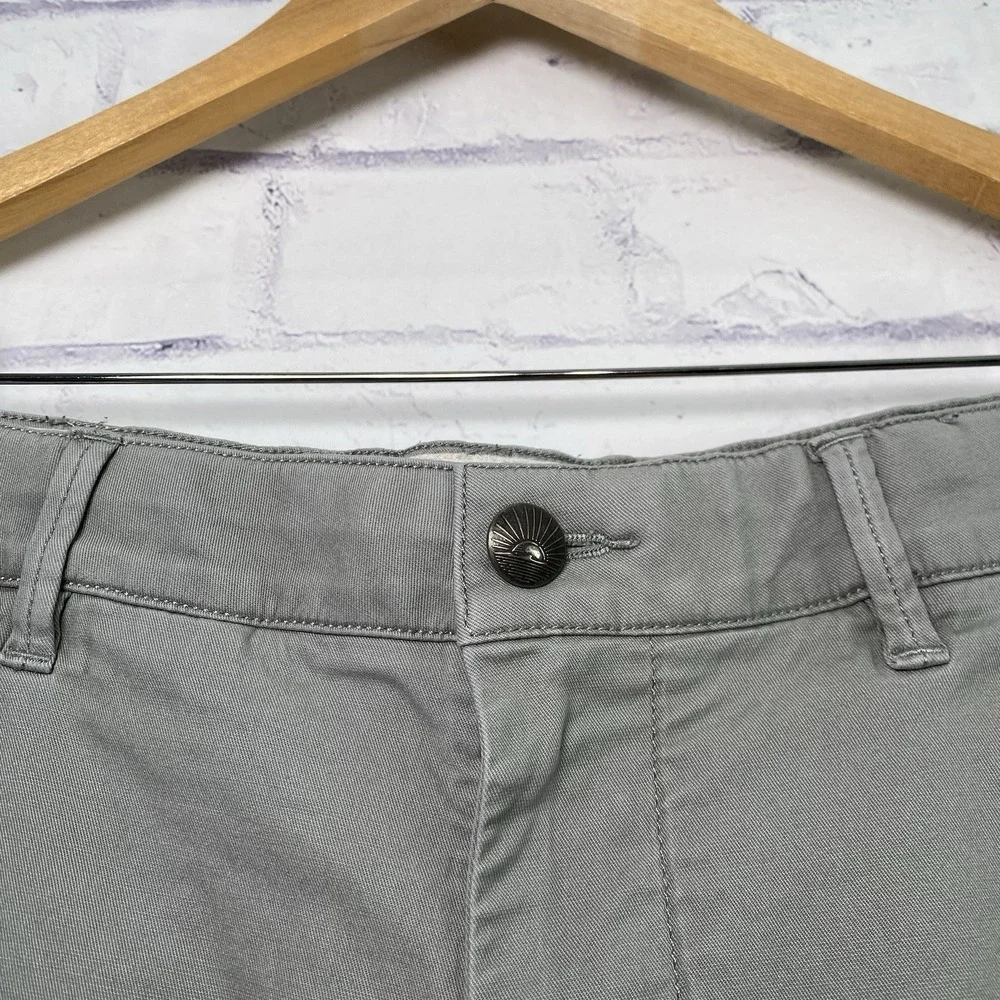 Faherty Shorts Men's Size 28 Chino Organic Cotton‎ Tencel Gray 8